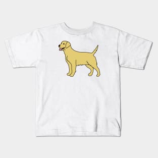 Yellow Labrador Kids T-Shirt